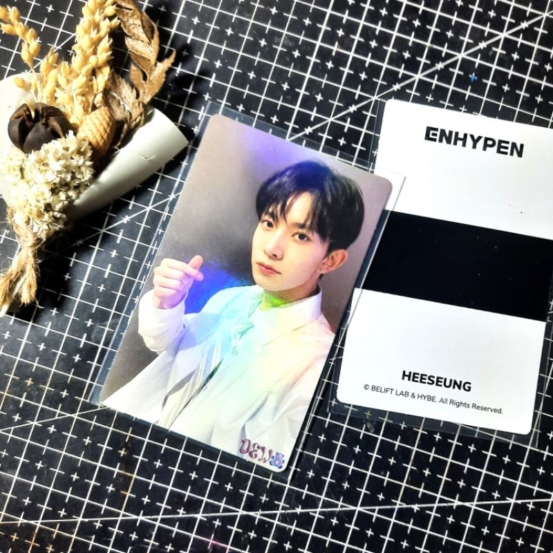 PC Heeseung Enhypen Bene Naver MDO Photocard Official