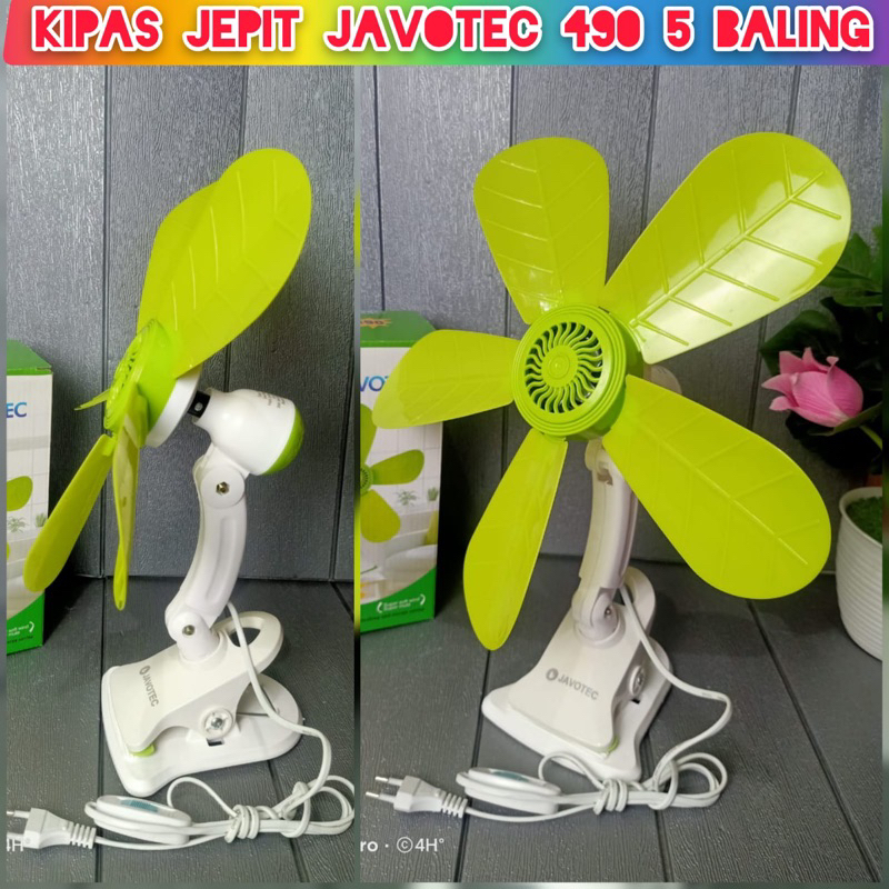 KIPAS ANGIN JEPIT 5 BALING DINDING JAVOTEC 5 BALING