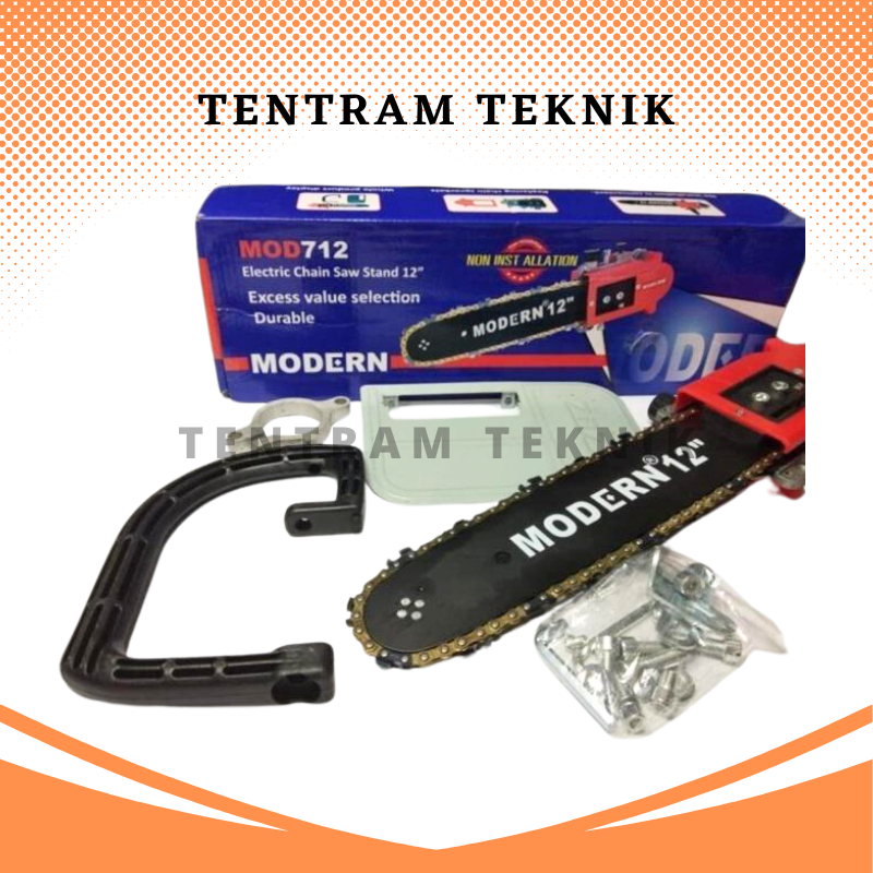 Adaptor Chain Saw 12" MOD712 Modern / Alat Adaptor Adapter Chainsaw Gergaji Kayu Gerinda Gurinda 12 