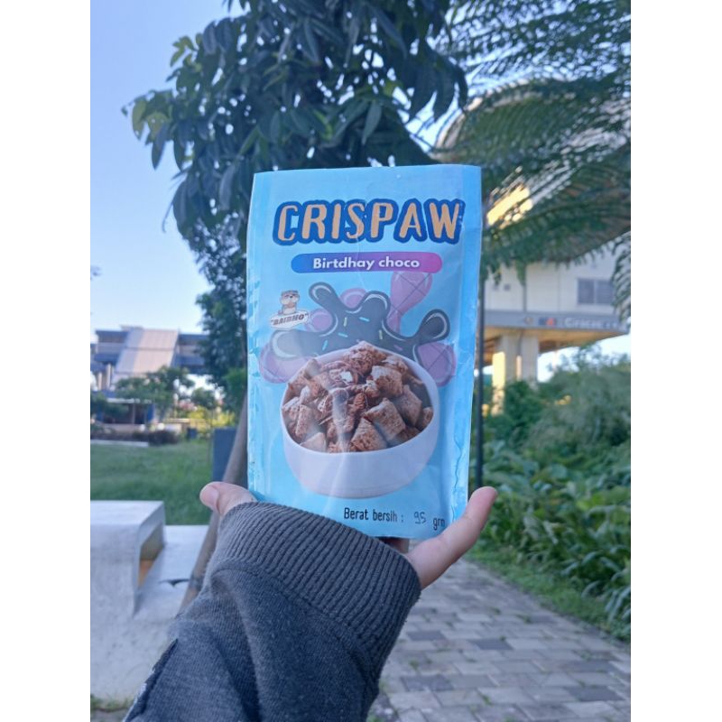 

Crispaw Birthday Choco By Baibho Snack Sereal Cemilan Manis Yang Renyah Pillow Snack Bantal Varian Baru Viral Unik Dengan Springkel Rainbow Rasa Coklat Asli Cemilan Bosan