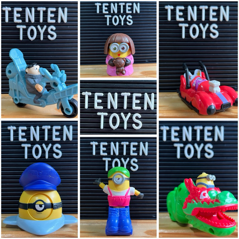 (PRELOVED) HAPPY MEAL MINIONS THE RISE OF GRU 2022