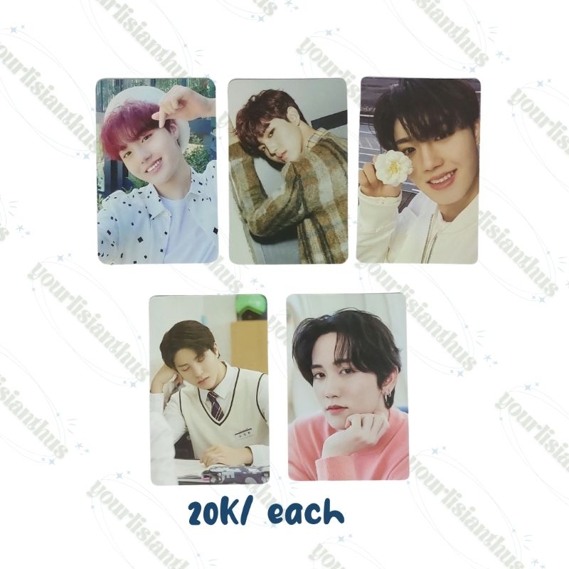 PHOTOCARD DOYOUNG JUNGHWAN MY MYSTERIOUS CLASS HANTU MANYO MASHIHO