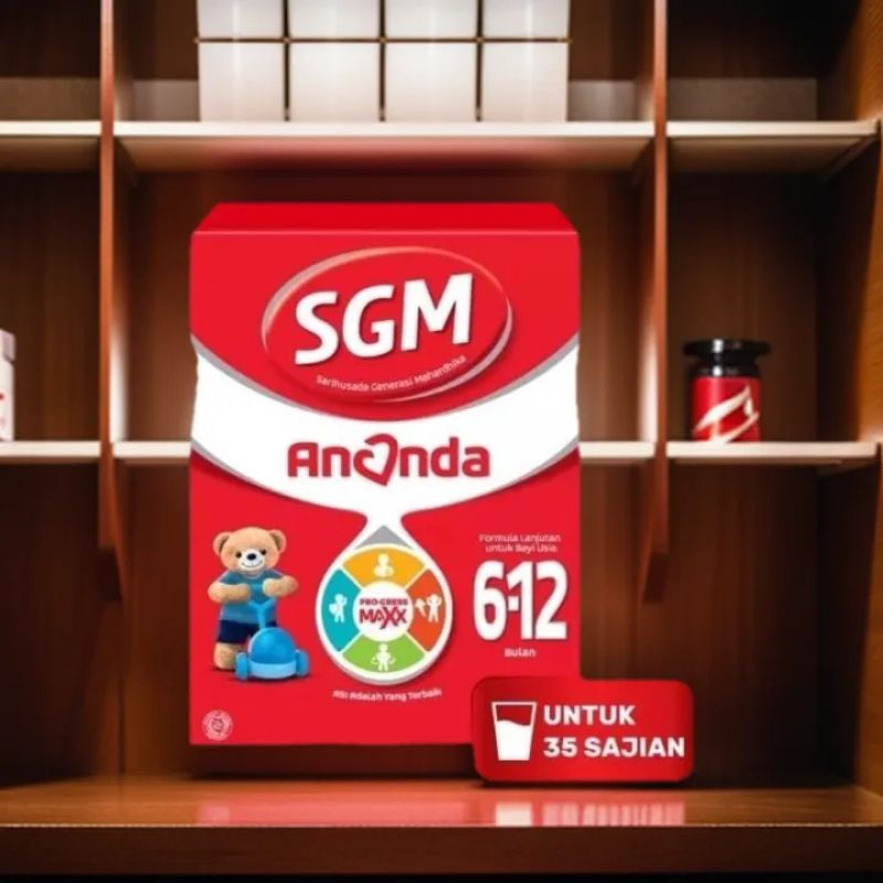 Susu SGM Ananda 6-12 bulan Susu Formula SGM Ananda Bayi 6-12 Bulan