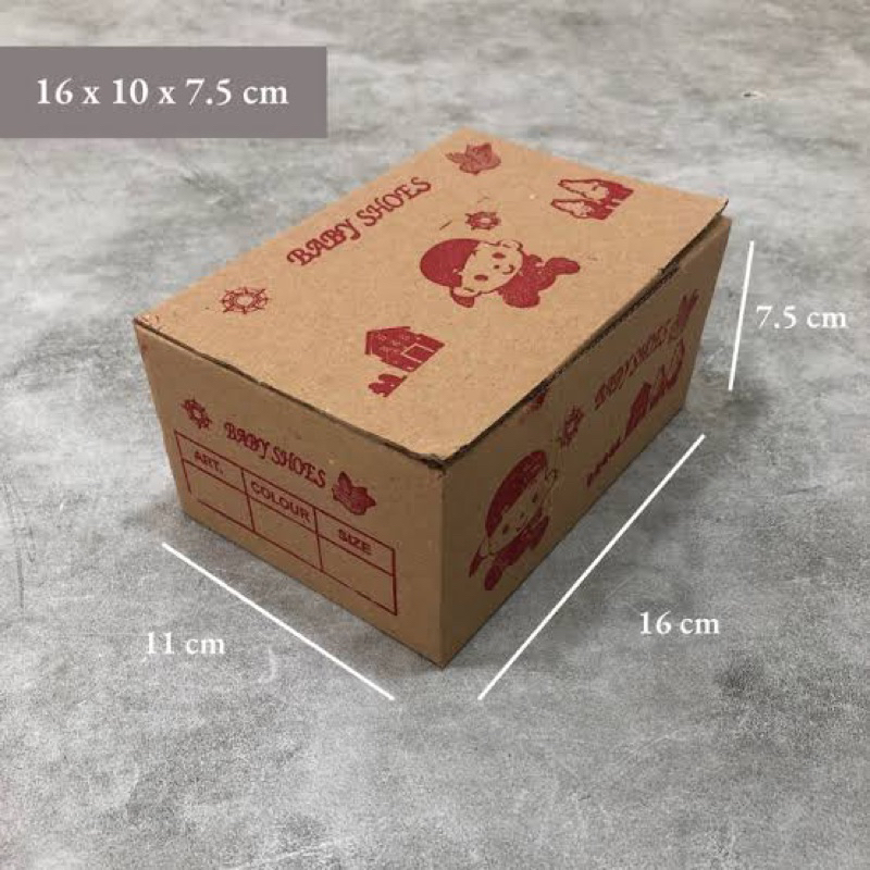 

KARDUS SEPATU BAYI DUS TAMBAHAN PACKING