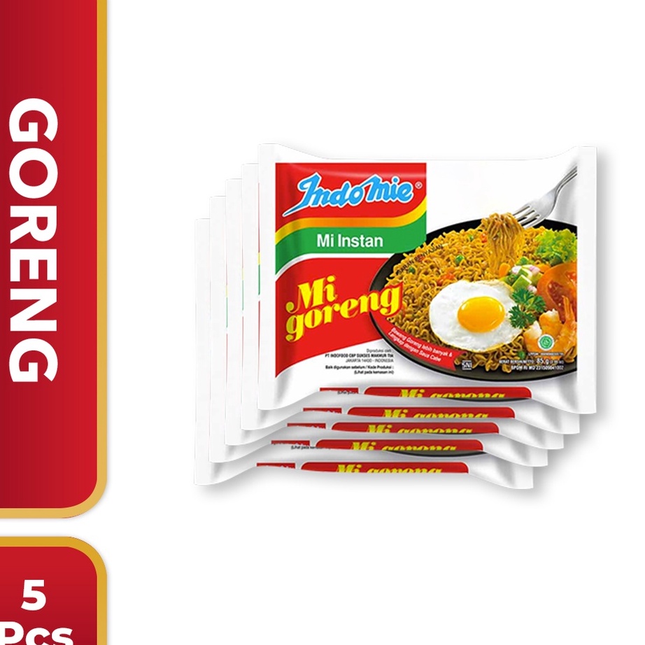 

TEBUS MURAH 5 Pcs Indomie Goreng Spesial