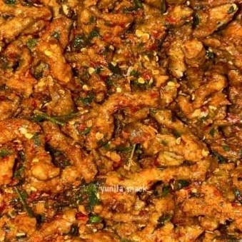 

usus ayam chrispy daun jerukk