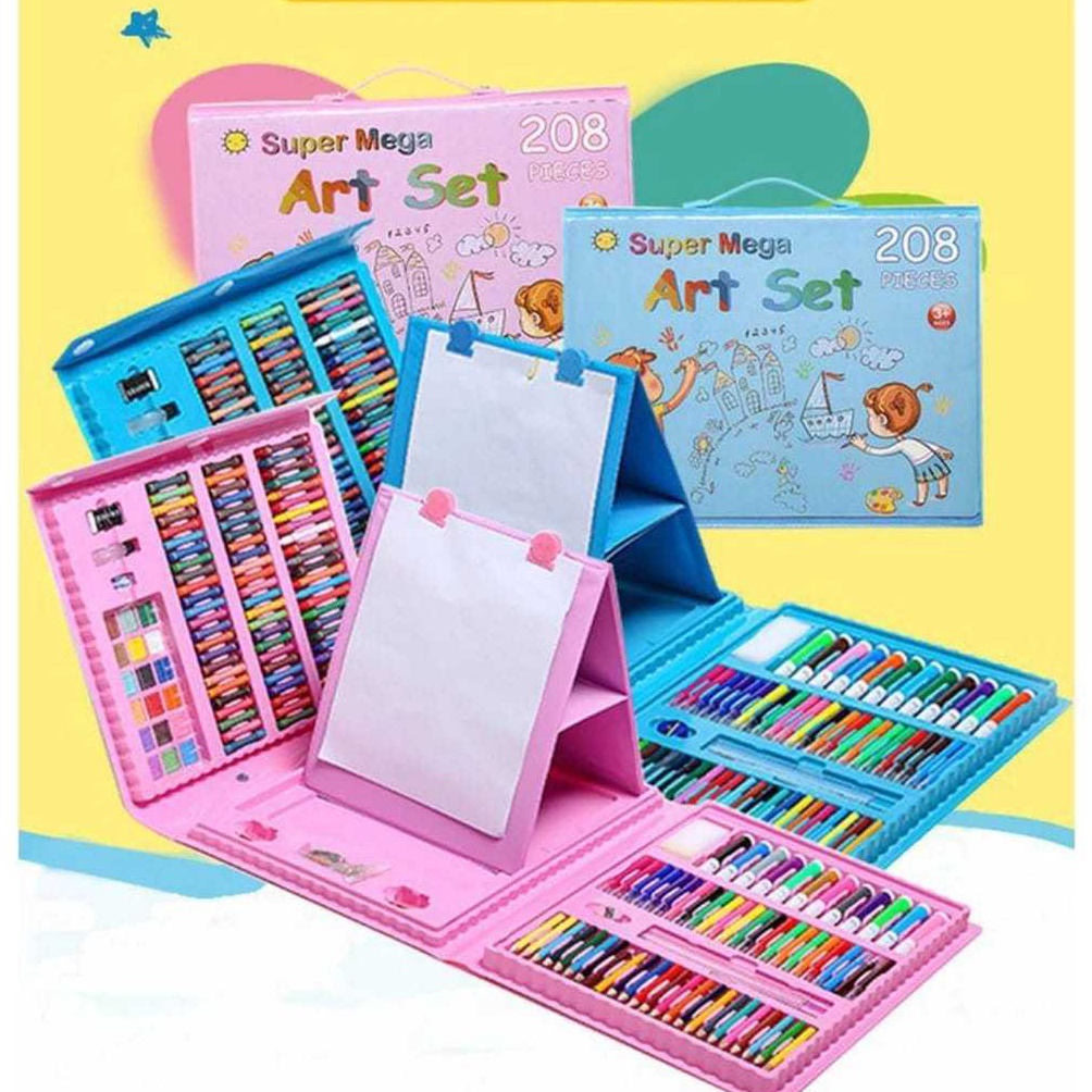 

KODE K5Q7 Crayon Art Set Colouring Box Krayon Lengkap Set Mewarnai Alat Menggambar atau Mewarnai Crayon Pensil Warna Art Set Pensil Warna Crayon