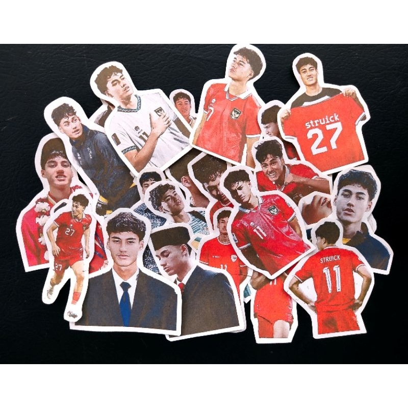 

(30PCS)STICKER RAFAEL STRUICK/TIMNAS/ATLET/stiker tempel