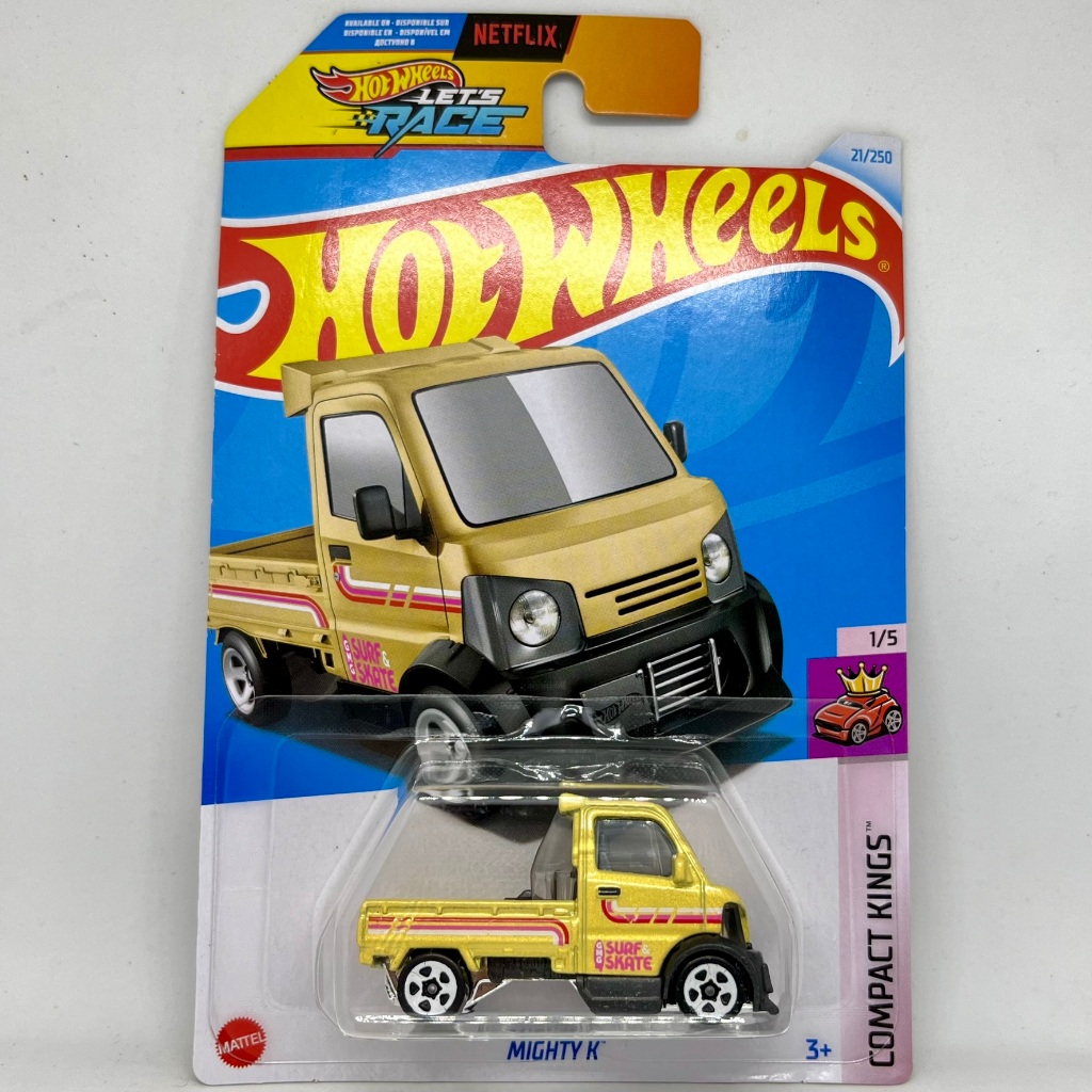 DIECAST HOT WHEELS MOBIL PICK UP MIGHTY K Original Mattel