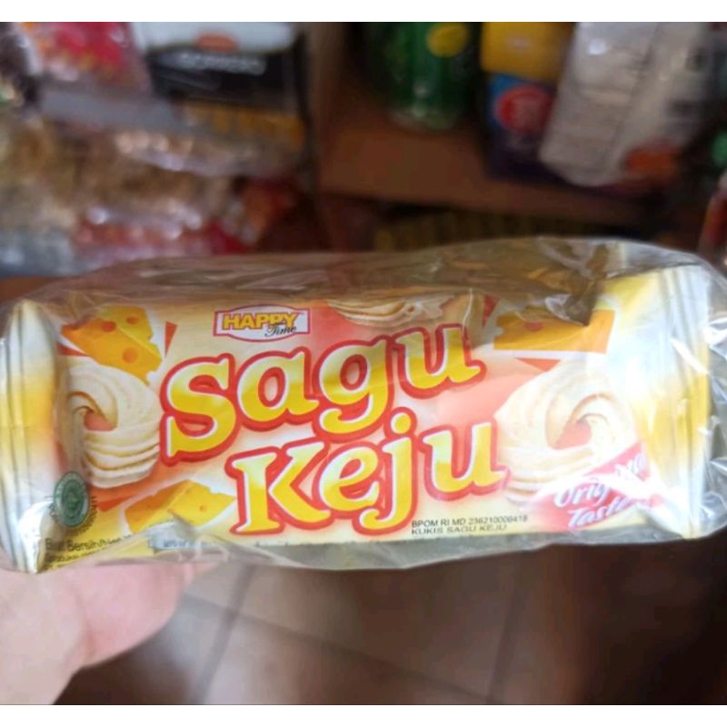 

Happy Time Kukis Sagu Keju isi 20 pcs (20 x 10 g)