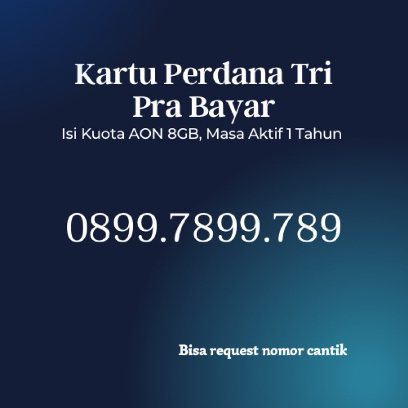 Kartu Perdana TRI Seri tahun 2021