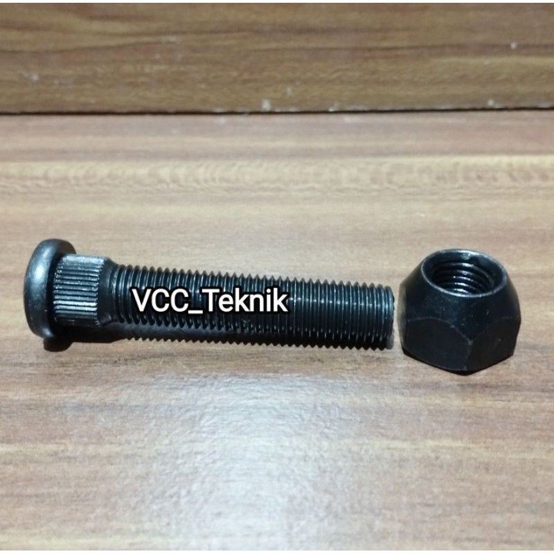 Baut roda 12x1.5 panjang total 7cm