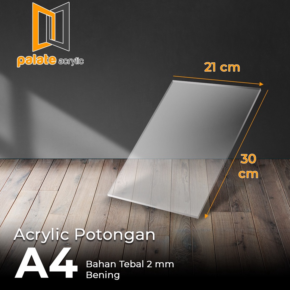 

Hemat Belanja AKRILIK BENING POTONGAN A4 2MM ACRYLIC A4