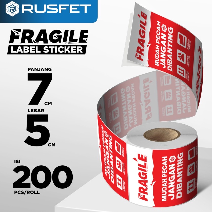 

Super Sale Stiker Fragile Jangan Di BantingStiker Unboxing Label Pengiriman