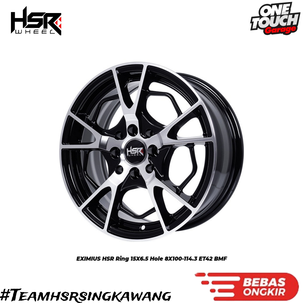Velg mobil grand livina, kijang, avanza, brio, ayla hsr eximius ring 15