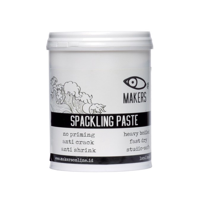 

ART E65Y Spackling Paste for adding Texture Impasto Modellng Paste 1kg by MAKERS