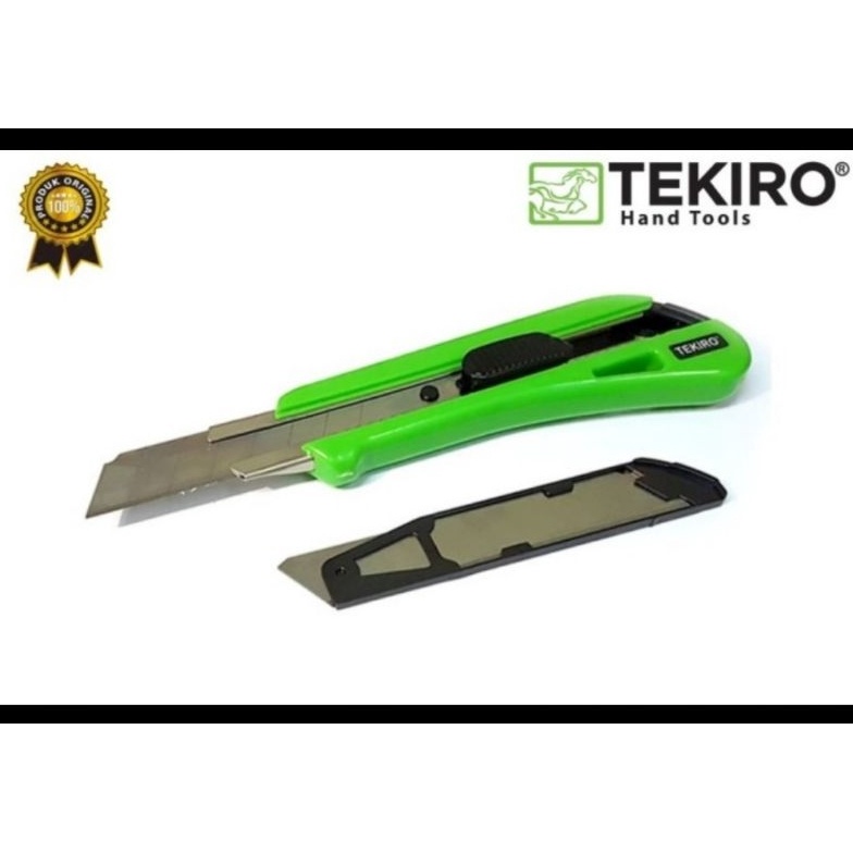 

ART T32A TEKIRO GTCK1821 PISAU CUTTER BESAR 18 MM1