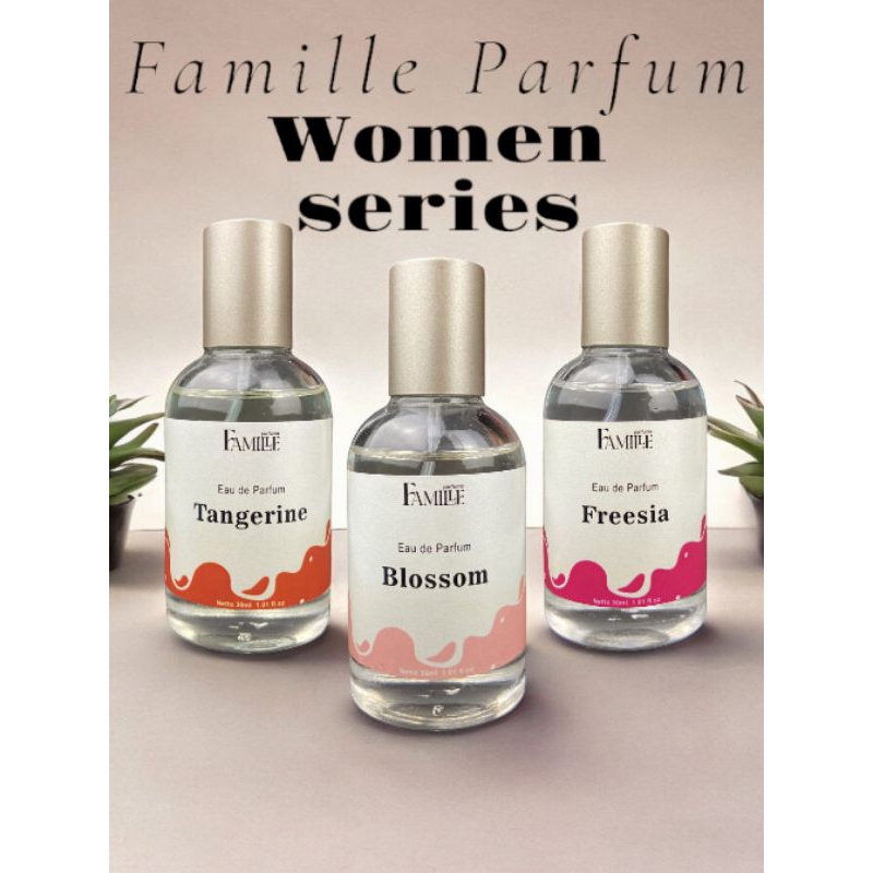 Famille parfum wanita dan parfum pria - paket 3 botol parfum EDP