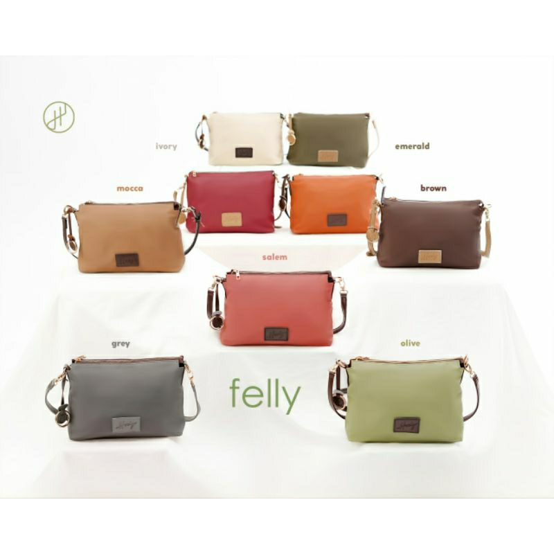 Tas Felly Bag Slingbag Selempang Wanita by Hody Original Simpel Elegan