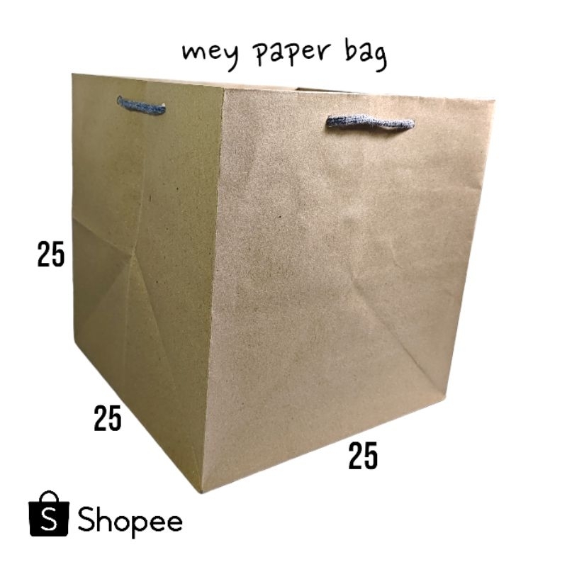 

Paper Bag Box 25x25