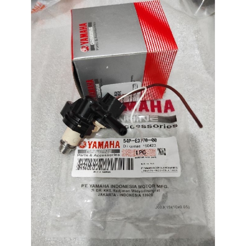 INJEKTOR Assy + socket-yamaha- 54P-E3770-00- mio j 2012-2013