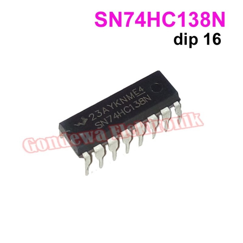 74HC138N 74HC138 SN74HC138N dip 16