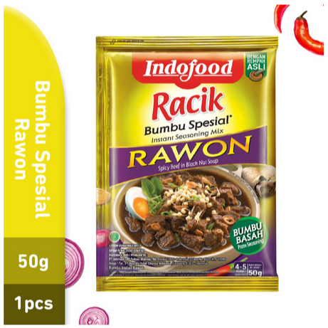 

Indofood Racik Bumbu Spesial Rawon 50g