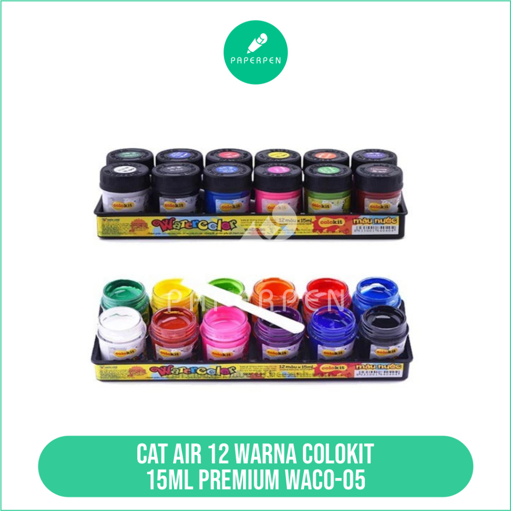 

Cat Air 12 Warna Colokit 15Ml Premium Waco-05