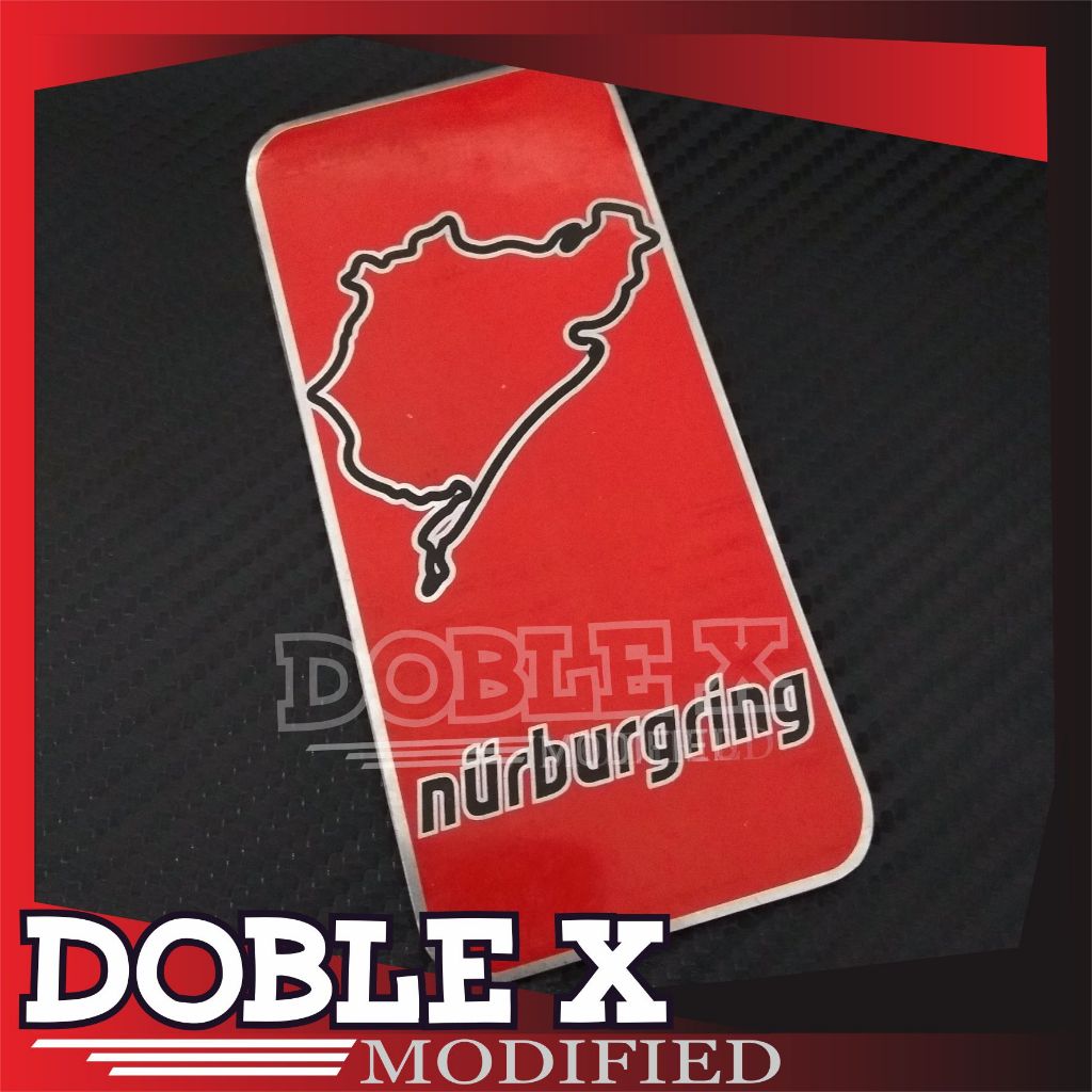 EMBLEM PLAT TUNER NURBURGRIN G