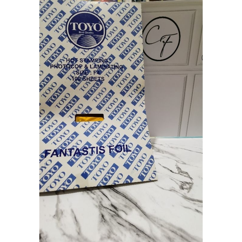 TOYO FOIL EMAS | PLASTIK FOIL EMAS