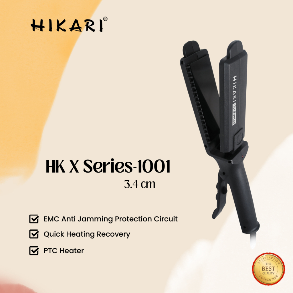 Hikari X-Series X-1001 Catok Pelurus Rambut Catok Buaya