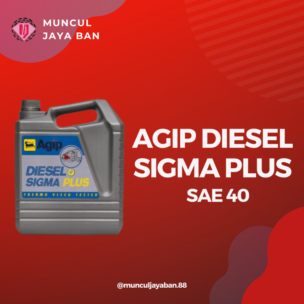 OLI AGIP DIESEL SIGMA PLUS SAE 40 4L