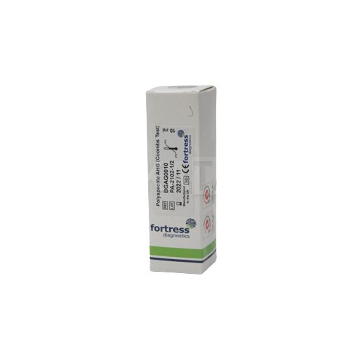 Fortress AHG / Coomserum 10ml / Bovine Albumin 22% 10ml Fortress Diagnostic