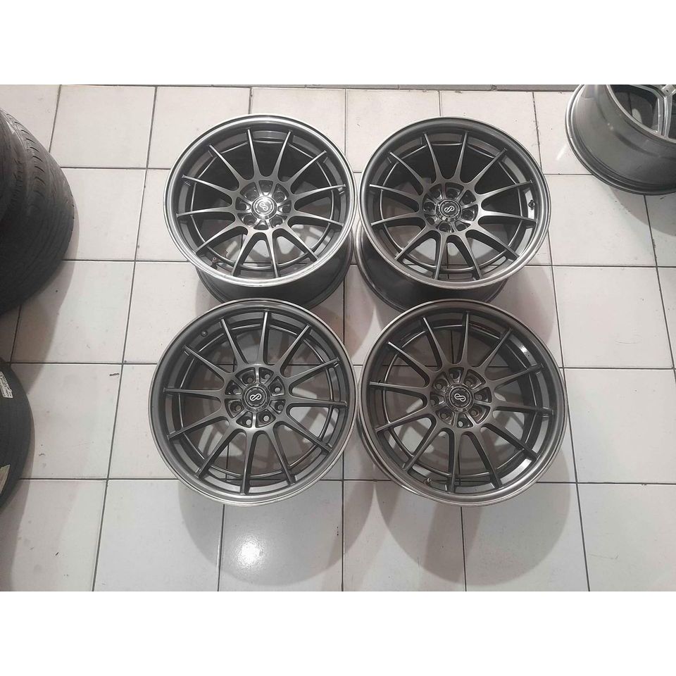 Velg Mobil Bekas Jazz Vios Yaris Mobilio Swift Baleno ENKEI SPIDER R17