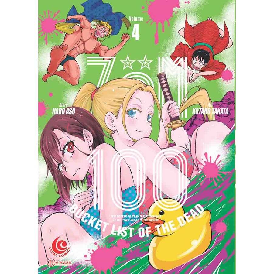 Gramedia Makassar - Level Comic: ZOM 100 Bucket List of The Dead 04