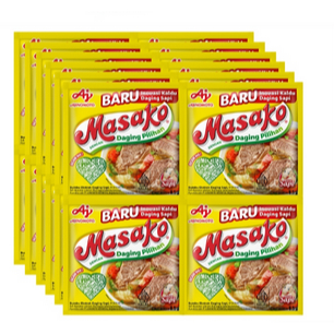 

Masako® Bumbu Kaldu Penyedap Rasa Sapi Kemasan 8.5g - 12pcs