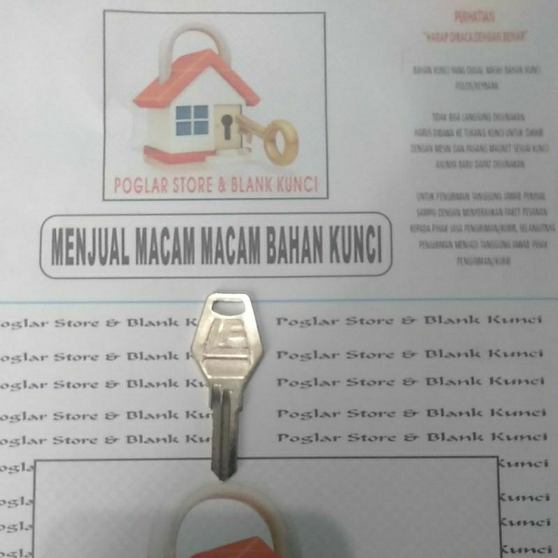 Bahan kunci LF Australia jalur kanan