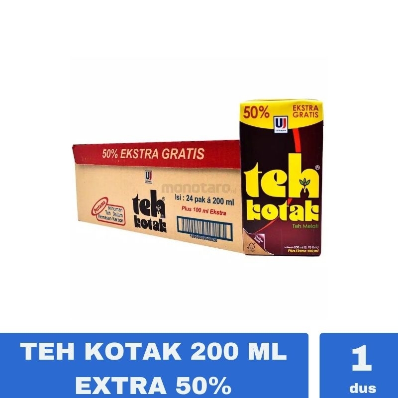 

Teh Kotak 200 Ml 1 Dus