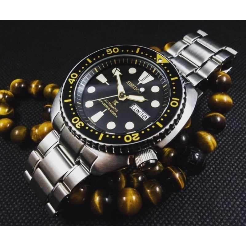 Jam Tangan Pria Original Seiko Turtle Edition SRP775K1