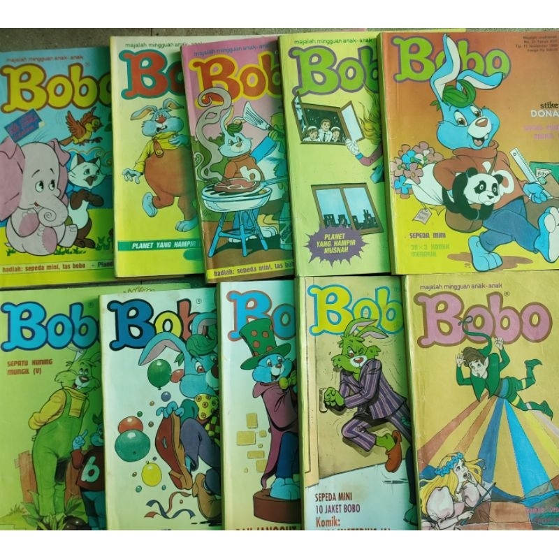 majalah bobo bundel isi 4