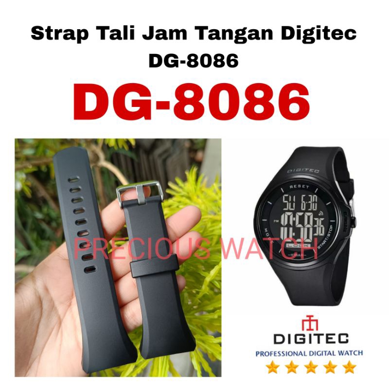 STRAP TALI JAM TANGAN DIGITEC DS-8086T Digitec 8086 DG-8986T DS8086 DG8086