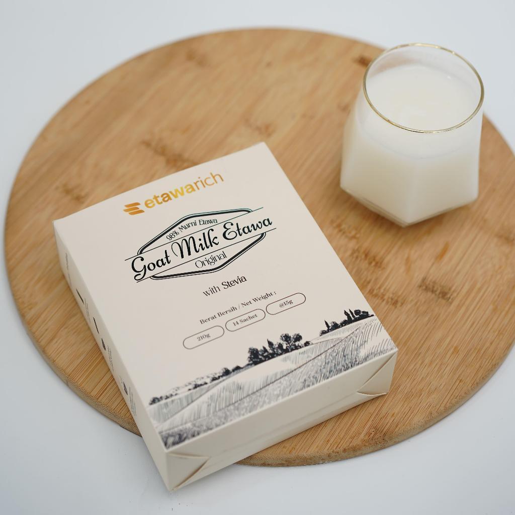 

Etawarich Susu Kambing Bubuk Evaporasi HNI NZMP Halal Kemasan 5 Box | Etawa Asli Ultra Fullcream | Susu Etawalin Atasi Nyeri Tulang & Sendi | Asam Urat | Meningkatkan Daya Tahan Tubuh | dan Imunitas Tubuh | Serta Menjaga Kesehatan Tubuh