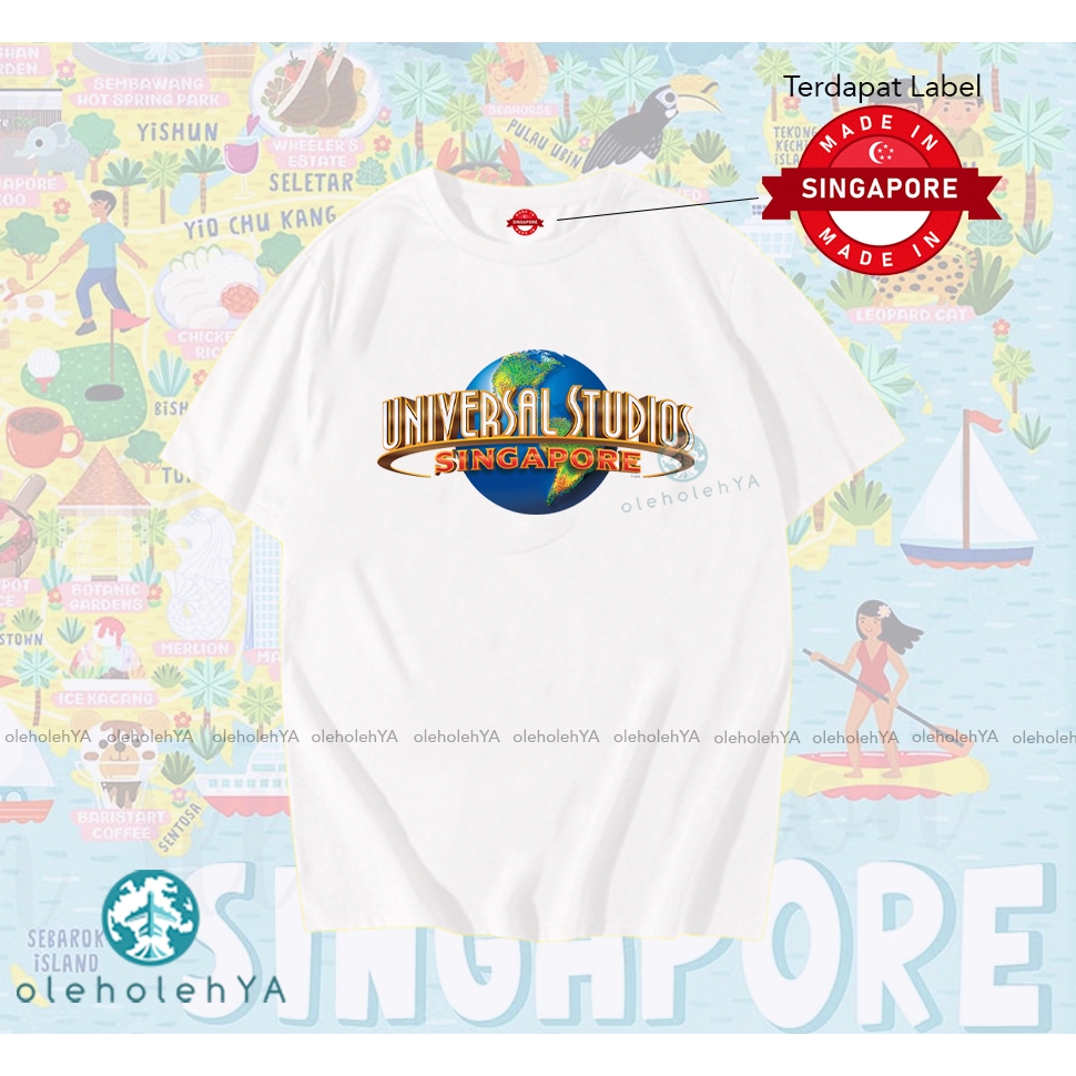 TYPE 1 SINGAPORE - KAOS OLEH OLEH SINGAPORE PREMIUM TAG LABEL SINGAPORE ASLI - BAJU SOUVENIR SINGAPU