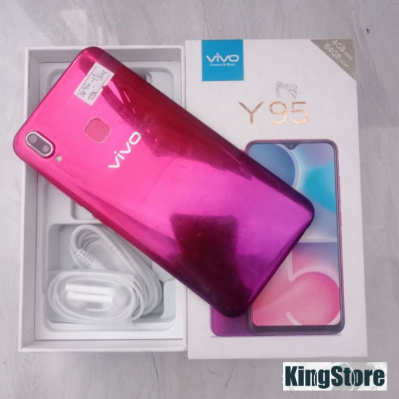 VIVO Y95 4/64 Second Original Fullset