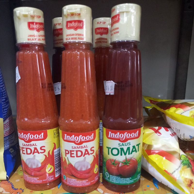 

Sambal Pedas Indofood 135ml - Saos sambal - saustomat135ml