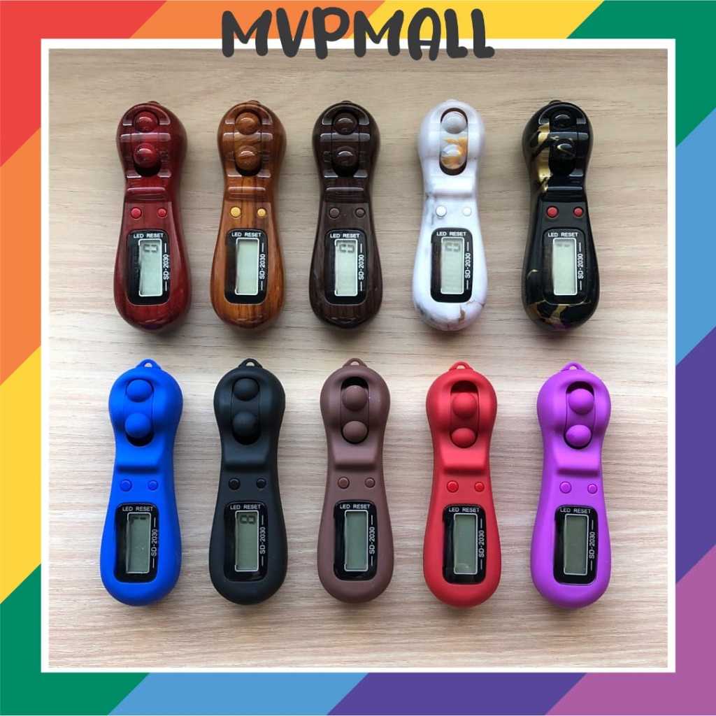 Tasbih Digital LCD LED Zikir Digital Ibadah Muslim Zikir Premium