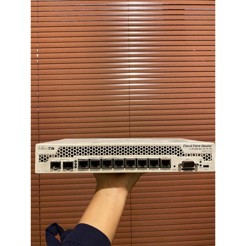 CCR 1009 8G 1S 1S+PC / Cluod Core Router 1009 8G 1S 1S+PC/ 1009 8G 1S 1S+/ Mikrotik CCR 1009 8G 1S 1