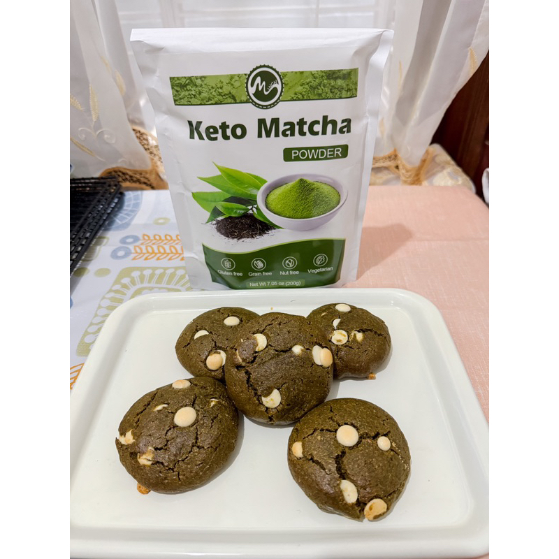 

Premium Keto Matcha Cookies GLUTEN FREE