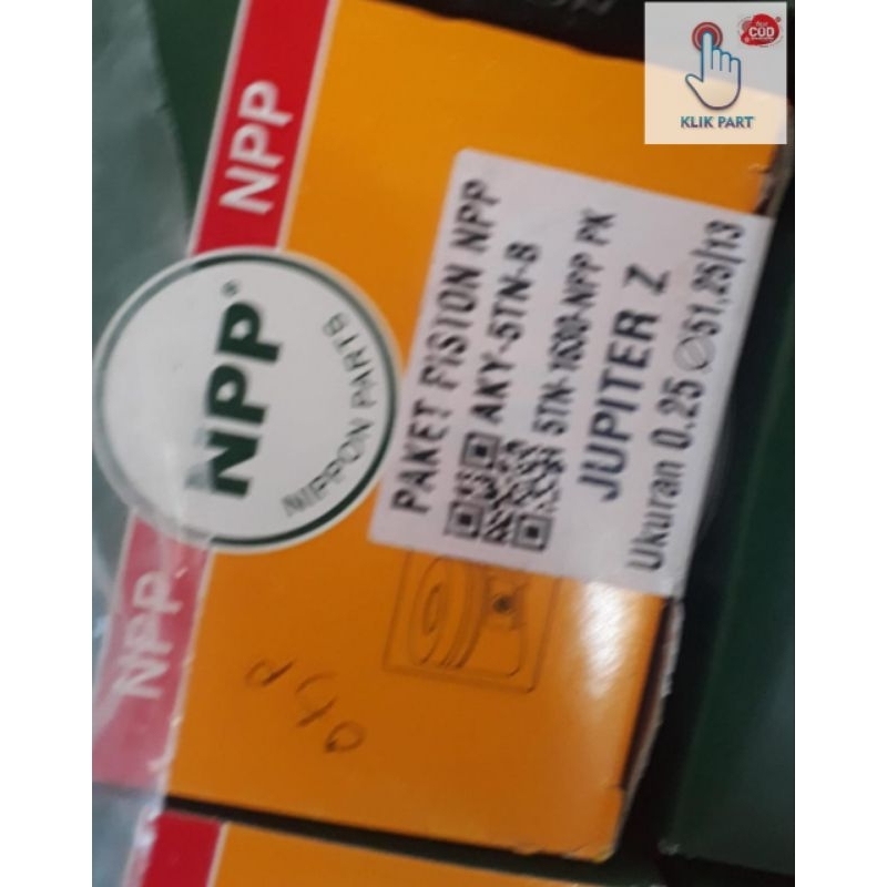 5TN-1630-NPP PK piston kit (0.25) pen 13  NPP jupiter z