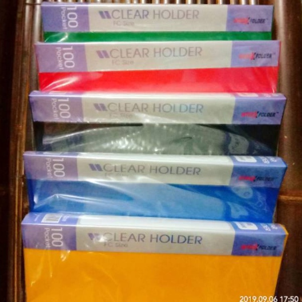 

KODE P8T8 Clear holder 1 lembar Inter x folder folio
